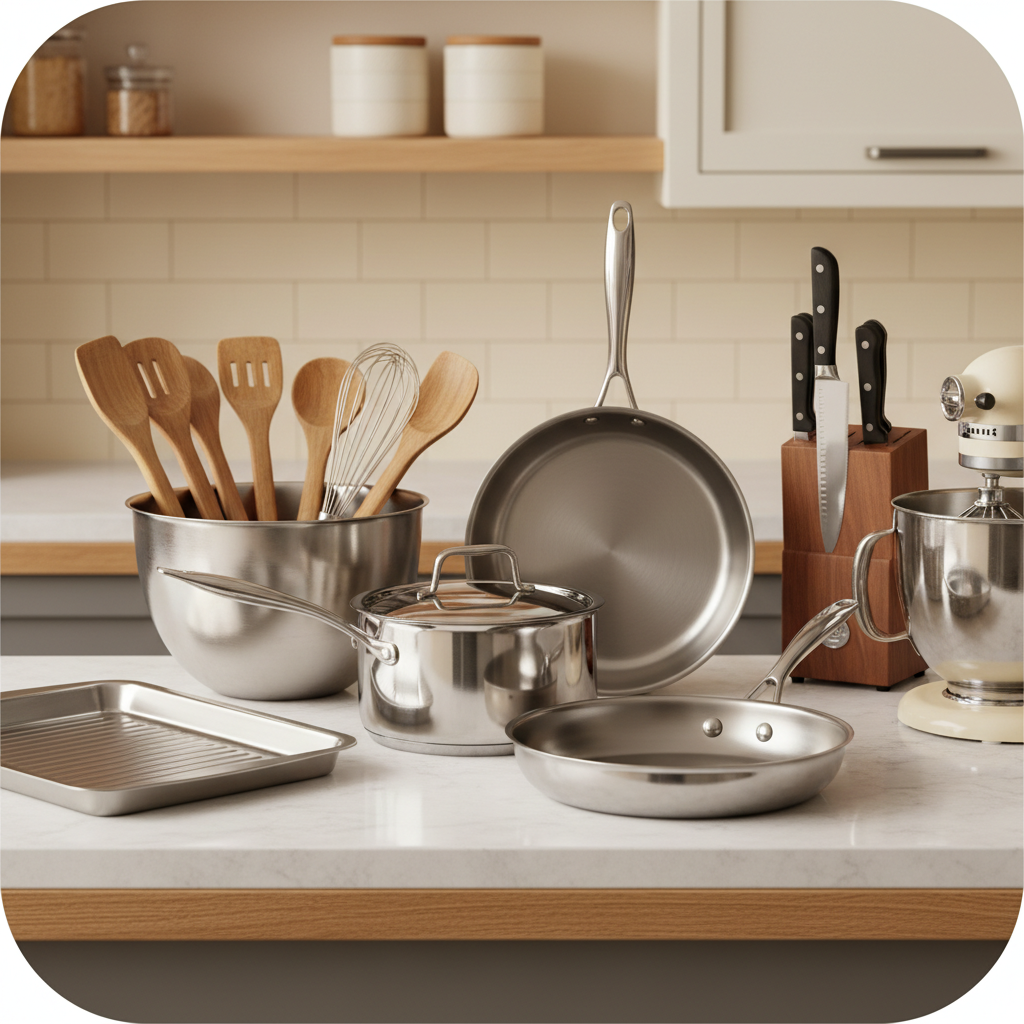 Cookware, Bakeware & Kitchen Tools