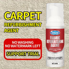 JOKJOK Professional Fabric & Upholstery Cleaner Spray 2.03 oz with Cleaning Towel – Glycerin-Based, Surfactant-Free Deep Stain Remover for Carpets, Sofas & Car Interiors