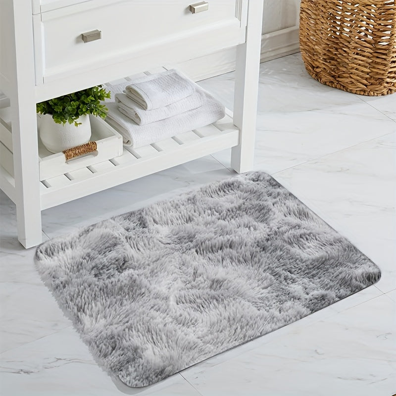 Tie-Dye Plush Fluffy Area Rug for Living Room Bedroom – Soft Non-Slip Indoor Carpet, Water-Absorbent Luxury Shaggy Mat, Modern Home Decor, Multiple Sizes