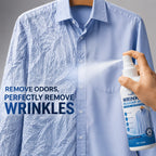 Wrinkle Remover Spray for Clothes 3.38oz, No-Iron Fabric Refresher & Wrinkle Release Spray, Quick Smoothing Clothing Care for Travel, Business, Dress Shirts, Suits & Everyday Fabrics