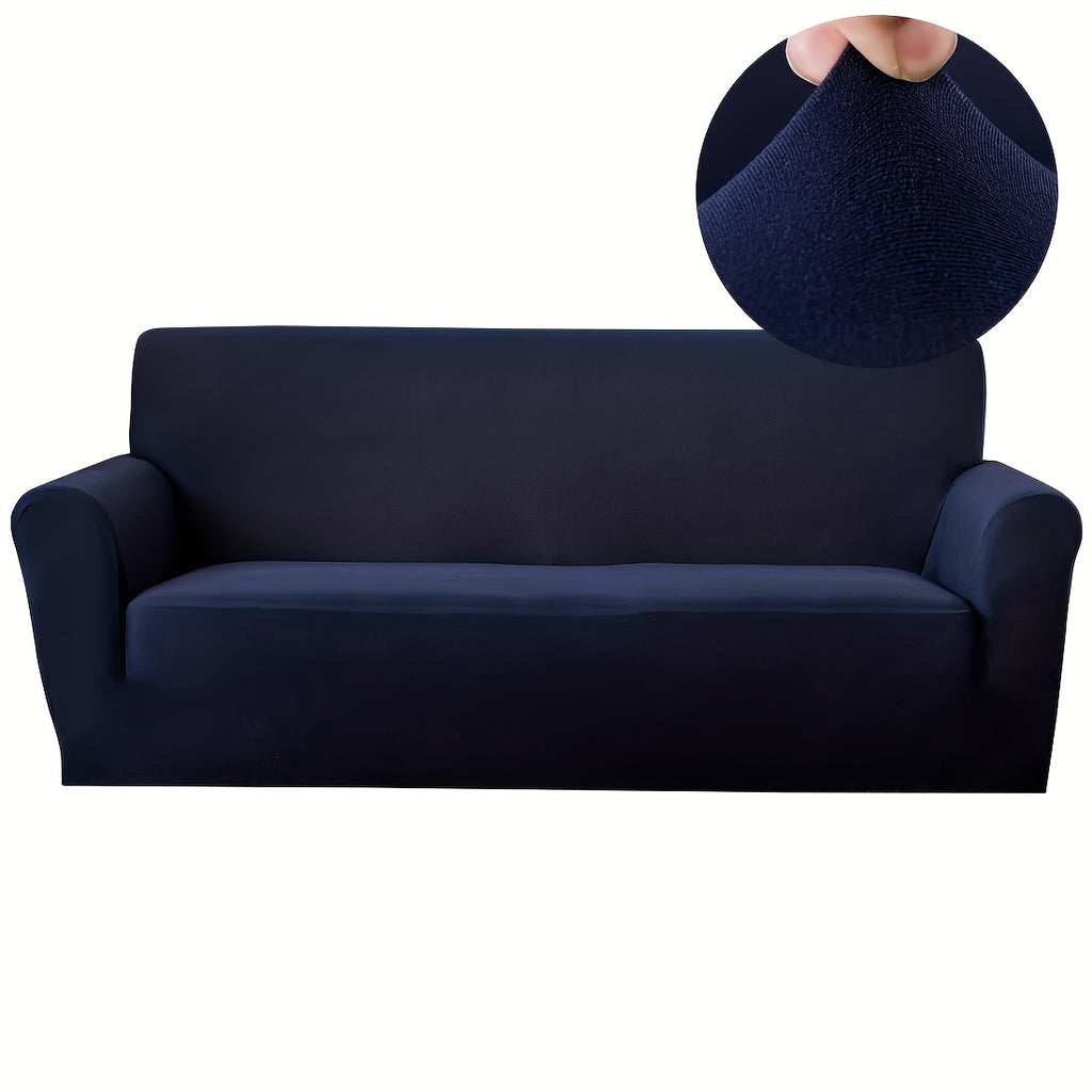 Elastic Anti-Slip Sofa Cover Cat Paw Protection – Stretch Furniture Slipcover for Living Room, Bedroom & Office, Easy Care Fabric Couch Cover (Pillowcase Not Included)