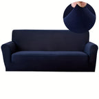 Elastic Anti-Slip Sofa Cover Cat Paw Protection – Stretch Furniture Slipcover for Living Room, Bedroom & Office, Easy Care Fabric Couch Cover (Pillowcase Not Included)