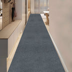 Non-Slip Hallway Runner Rug Self-Adhesive TPR Backing Ultra-Thin 0.4mm 5 Colors 6 Sizes for Kitchen Bedroom Living Room Entryway Hardwood Floors