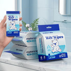 Flushable Wet Wipes with Probiotics Fragrance Free Sewer Safe Soft Thick Plant-Based Disposable Wipes for Personal Care Incontinence Travel Camping Available in Multiple Pack Sizes