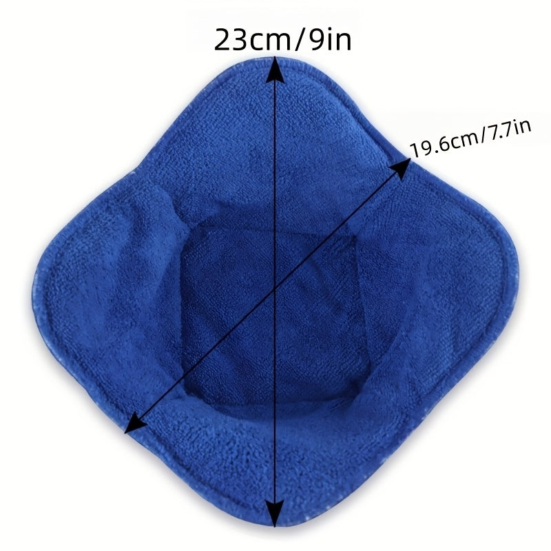 Microwave Bowl Holders 4-Pack Heat Resistant Non-Slip Insulation Mats Food Safe Polyethylene Microwave Safe Bowl Cozies for Kitchen Meal Prep
