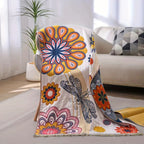 100% Cotton Bath Towel 31×63 Inch – Soft Quick-Dry Absorbent Towel, No Pilling No Shedding | Floral & Geometric Patterns | Perfect for Home & Beach