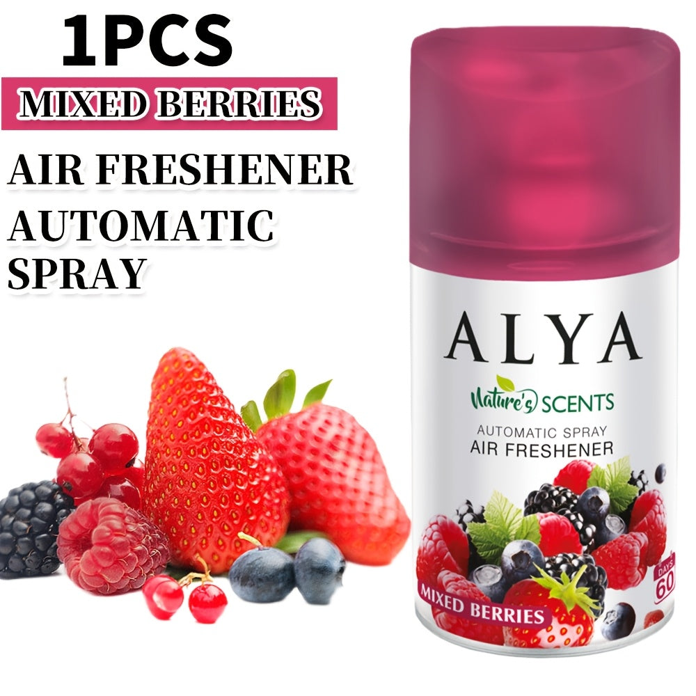 Automatic Spray Air Freshener Refill 8.45 oz 6 Scents 1-Pack and 4-Pack Odor Fighting for Home Bathroom Closet Car Office Fabric Lavender Magnolia Ocean Vanilla