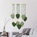 Bohemian Safari Tapestry Wall Decor Nature Green Theme Boho Wall Art Hanging for Bedroom Living Room Office Classroom Home Decoration Gift