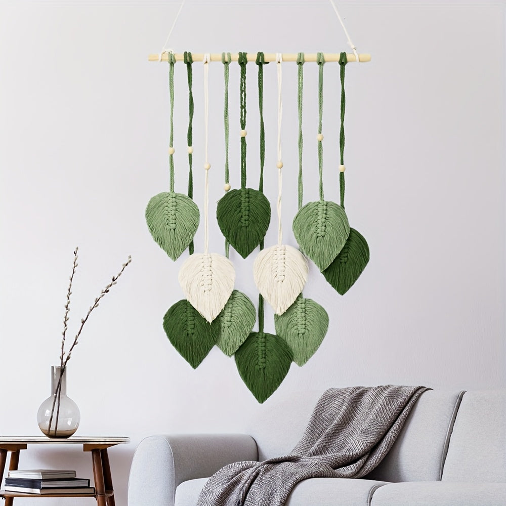Bohemian Safari Tapestry Wall Decor Nature Green Theme Boho Wall Art Hanging for Bedroom Living Room Office Classroom Home Decoration Gift
