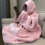 Double Sided Throw Blanket Super Soft Oversized Cozy Knit Blanket Machine Washable for Couch Bed Office Chair Pad Wearable Blanket Multiple Colors