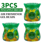Air Freshener Scented Beads 3-Pack 14oz Each Long-Lasting Fragrance Odor Eliminator for Home Room Closet Bathroom Car Office Fabric Aromatherapy Multiple Scents