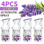 6-Scent Automatic Air Freshener Refills 8.45 oz – Lavender, Vanilla, Cool Linen, Ocean, Magnolia & Mixed Berries Odor Eliminator Spray for Home Bathroom Car Office Closet, 1pc or 4-Pack