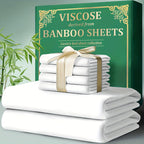 4-Piece Bamboo Bed Sheet Set | 2200TC Deep Pocket, Cooling & Breathable