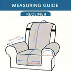 Pet Sofa Cover Non-Slip Furniture Protector Slipcover for Recliner Armchair Couch Living Room – Machine Washable, Multi-Color