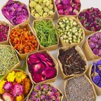 Dried Flowers Craft Set 24pcs Roses Jasmine Peony Lavender Forget-Me-Not Dried Plant Kit for Resin Jewelry Making DIY Candle Soap Scrapbooking Seasonal Decor