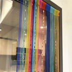 Beaded String Curtain Room Divider Boho Fringe Tassel Doorway Panel – Easy Hang Decorative Bead Curtain for Bedroom, Living Room & Hallway | 2 Colors
