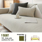 Chenille Ribbed Sofa Cover – Pet-Friendly Non-Slip Stretch Slipcover, Machine Washable Sofa Protector for 2, 3 & 4-Seater and Sectional Sofas, Modern Living Room Couch Cover