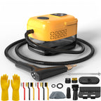 Handheld High-Pressure Steam Cleaner – High-Temperature, LCD Display, Multi-Speed Control | Carpet, Kitchen, Sofa & Tile Cleaning