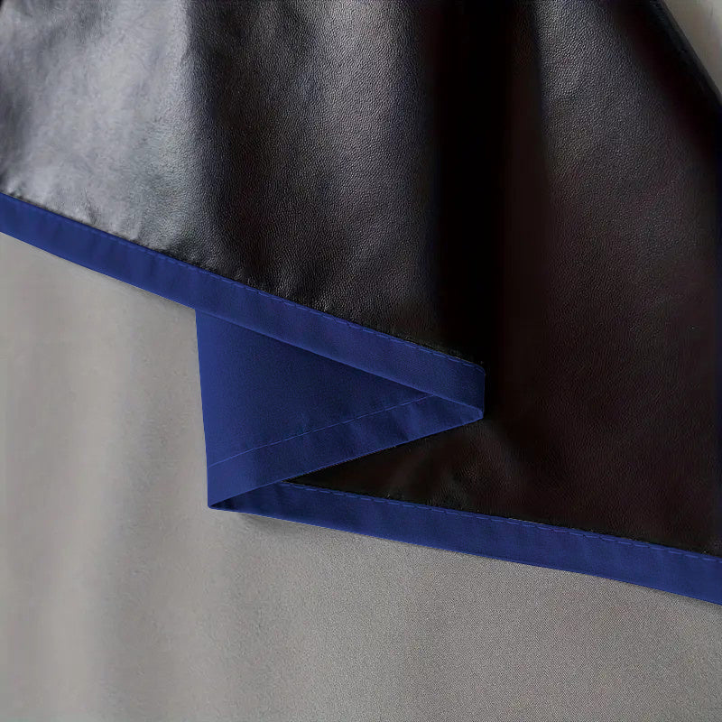 Blackout Curtains 4 Panel Set Rod Pocket – 100% Thermal Insulated Noise Reducing Solid Polyester, Laminated Lining, 7 Colors 7 Sizes