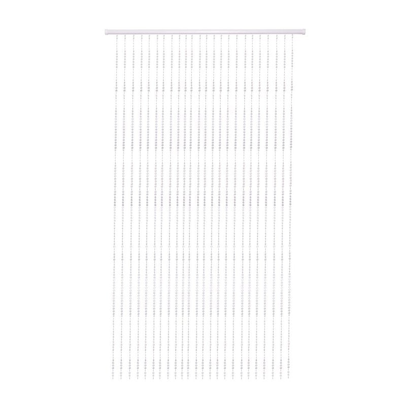 Acrylic Beaded Curtain 35.5x72 Inch for Doorways and Windows - Boho Room Divider and Closet Door Curtain - Decorative Bead Curtain for Bedroom, Wedding, Events and Retail Window Display