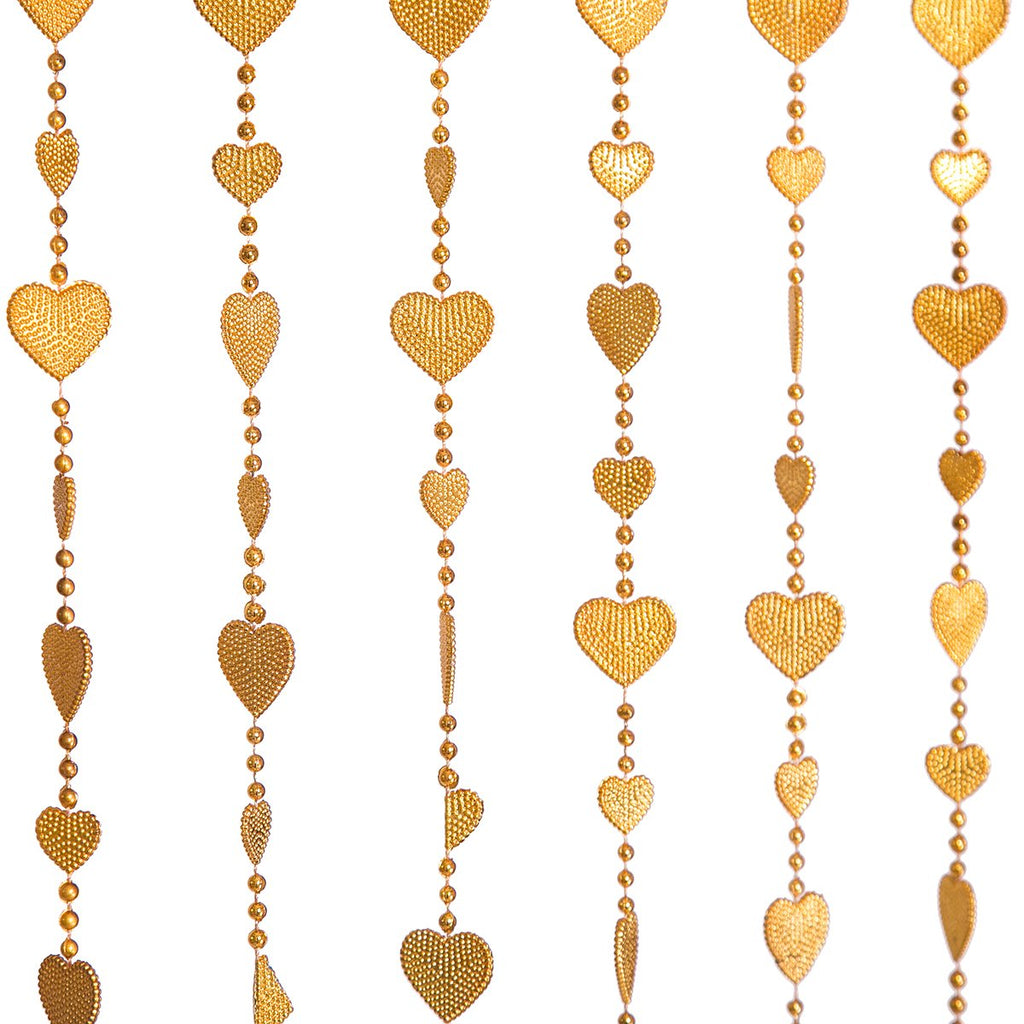 Acrylic Beaded Curtain 35.5x72 Inch for Doorways and Windows - Boho Room Divider and Closet Door Curtain - Decorative Bead Curtain for Bedroom, Wedding, Events and Retail Window Display