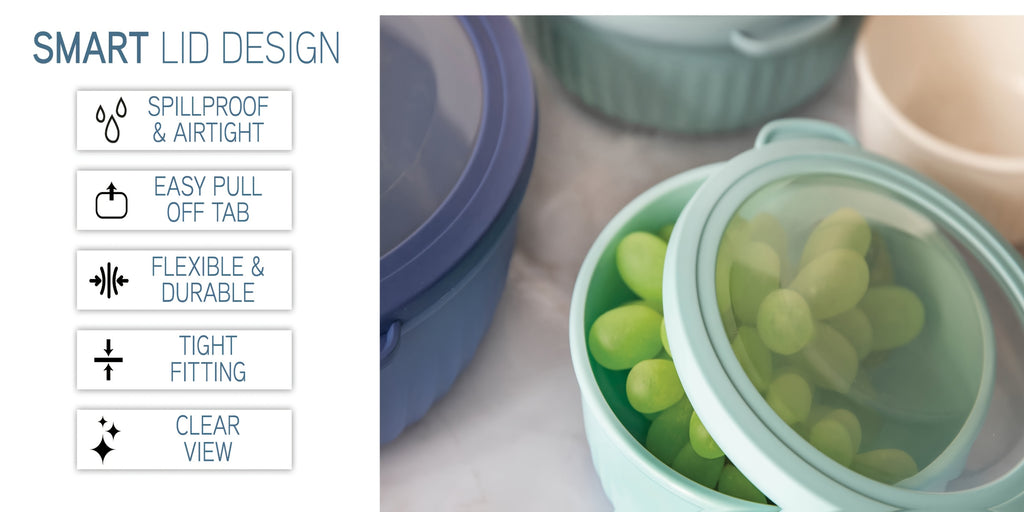 Mixing Bowl Set with Lids 8pcs - 4 Gradient Color Bowls + 4 Lids (13oz, 24oz, 41oz, 73oz), BPA-Free, Dishwasher Safe, Stackable for Meal Prep, Salad, Snacks & Food Storage