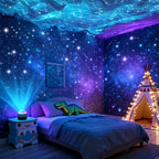 Starry Sky Mood Light – Milky Way Design 7-Color USB Frosted Glass Table Lamp with Remote Control for Bedroom Party Decor