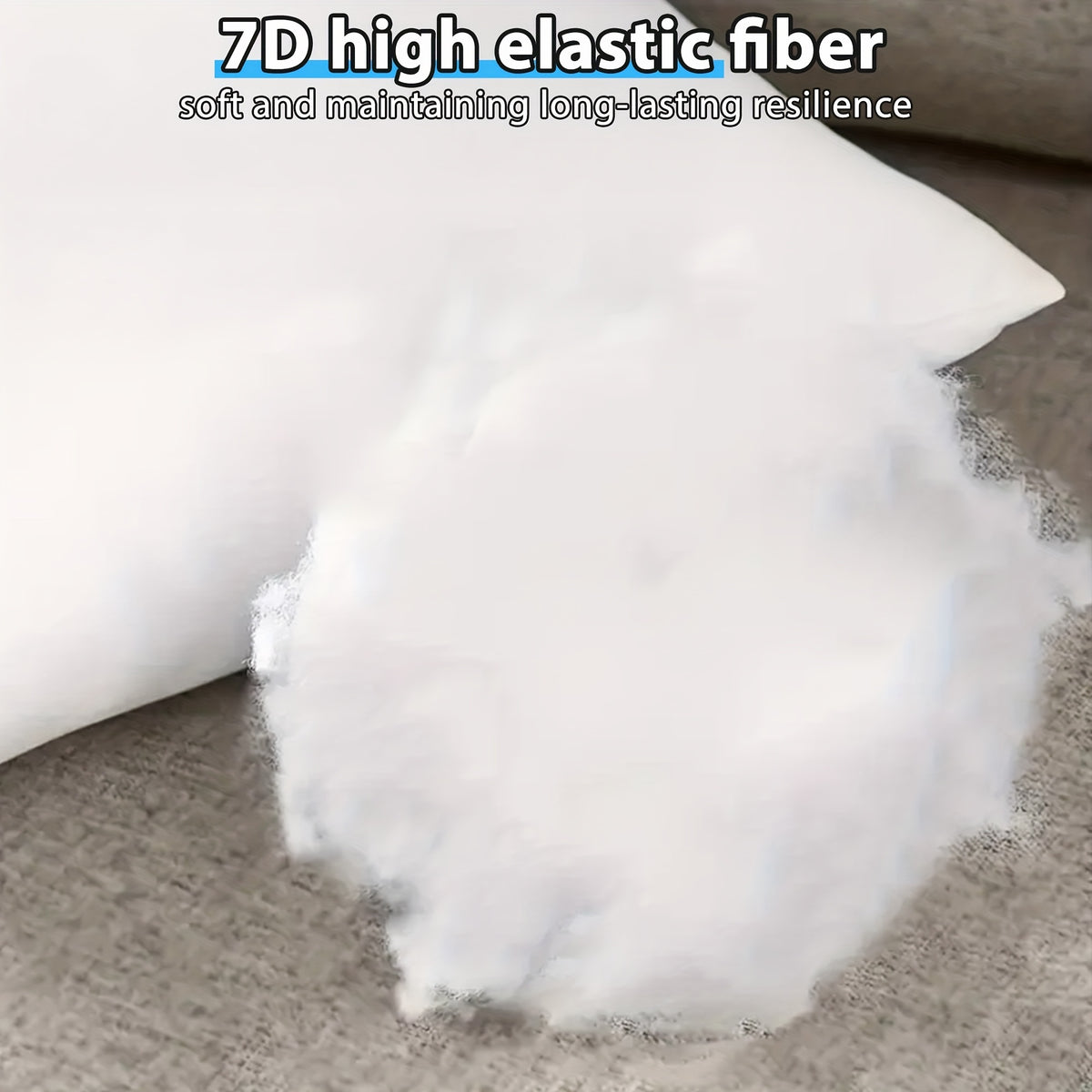 Fluffy Square Pillow Inserts Set of 4 with Zipper, Plump Cushion Stuffer Inserts for Throw Pillow Covers, Sofa, Bed, Patio & Couch, Machine Washable, Available in 14 to 22 Inch Sizes