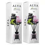 Reed Diffuser Set with Reed Sticks 14 Scents 3.3oz Flameless Home Fragrance for Bedroom Bathroom Office Living Room 1 or 2 Pack Mango Sandalwood Ocean Gardenia