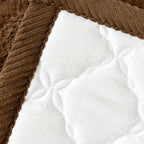 Faux Rabbit Fur Plush Sofa Cover Thickened Non-Slip Pet Friendly Machine Washable Warm Sofa Cushion - 1 2 3 4 Seater Living Room Bedroom Office 4 Colors