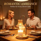 Flower Candle Warmer Lamp 2-Pack – Adjustable Height with Timer & Dimmer, Wax Melt Warmer for Scented Wax, Flameless Room Decor, Thoughtful Gift for Mom (Bulb Not Included)