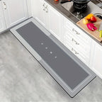 Diatomaceous Earth Bath Mat Non-Slip Absorbent - Quick Dry Stone Bathroom Rug, Soft Floor Mat for Bathroom Kitchen Door, 4 Colors 2 Sizes