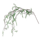 Large Realistic Artificial Ivy & Fern Hanging Plant - Lifelike Fake Vine with Lush Green Foliage, Durable Plastic, Indoor & Outdoor Decor for Home, Office, Porch & Balcony