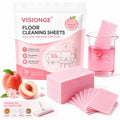 Floor Cleaning Pads 30pcs Soluble Scented Tablets – Multi-Surface Cleaner for Tiles, Hardwood & Sealed Floors, Safe Non-Toxic Powerful Dirt Removal Floor Cleaning Solution