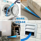 Dryer Vent Cleaning Kit with Flexible Vacuum Hose & Lint Brush Set – Fits Most Vacuums, Removes Lint Buildup Fast, Essential Home Laundry Maintenance Tool for Fire Safety