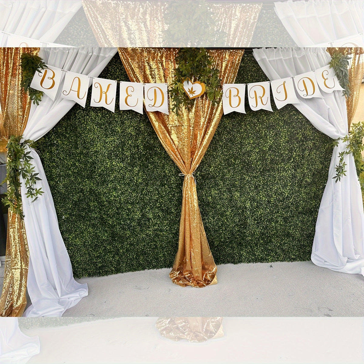 Sequin Backdrop Curtains – Glitter Party & Wedding Background Panels, 2ft×8ft per Panel, 4/6/8 Panel Sets, 29 Colors for Birthday, Stage, Bridal & Event Decor