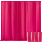 Photo Backdrop 4-Pack Taffeta Draping Background Cloth 5×10 Ft – Opaque Reusable Rod Pocket Panel for Weddings, Birthdays, Baby Showers & Photo Studios | 16 Colors