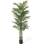 Artificial Palm Tree 5 6 7 Feet Lifelike Faux Potted Plant with Moss Indoor Home Office Living Room Decor Housewarming Gift