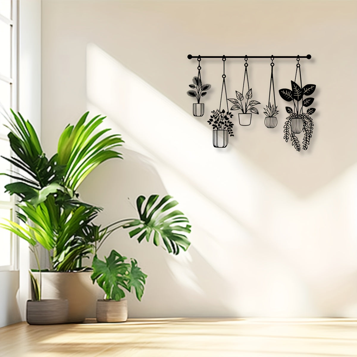 Metal Flower Wall Art Rustic Farmhouse Decor – Minimalist Black & Colorful Floral Wall Sculpture for Living Room, Bathroom, Bedroom & Dining Room | Housewarming Gift Wall Hanging