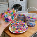 6-in-1 Laundry Gel Beads Pods – Concentrated Detergent with Fragrance, Stain Removal, Chlorine-Free, Color Safe – 200g / 600g / 1150g