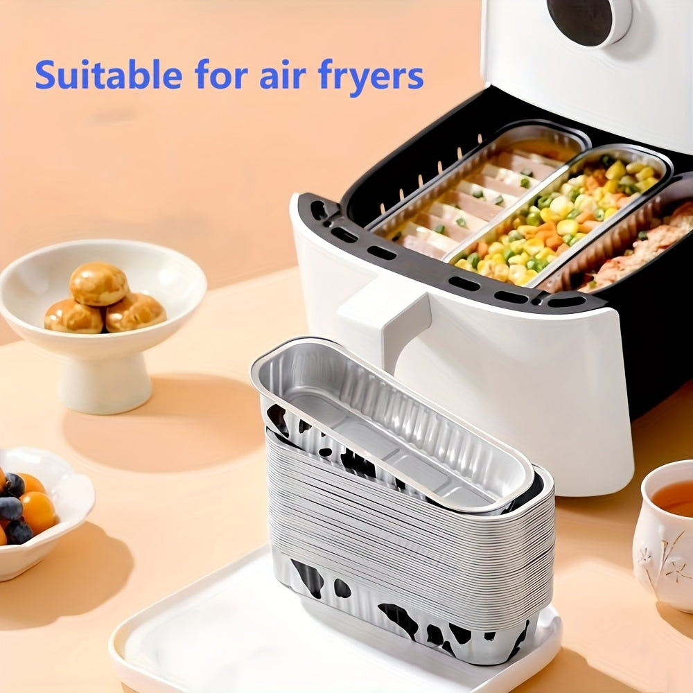 Disposable Mini Cake Boxes 30pcs with Lids & Spoons - Aluminum Foil Baking Cups for Cheesecakes, Custards & Desserts, Party Favor Containers in 5 Colors