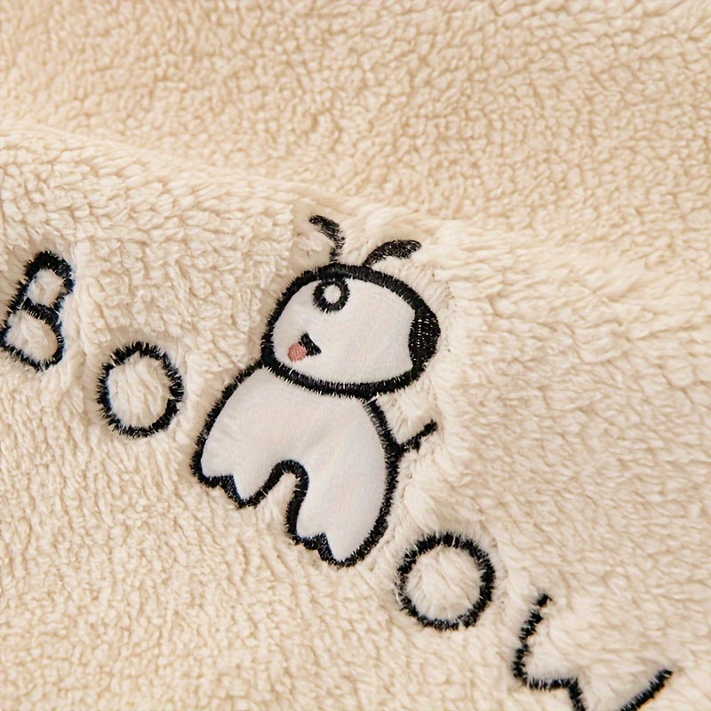 Cream Plush Sofa Slipcover Non-Slip – Thick Pet-Friendly Couch Protector Cover for 2 or 4 Seater Sofa, Living Room, Bedroom & Office Furniture