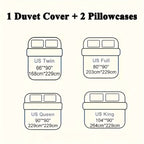 Plush Duvet Cover Set 3 Piece Ultra-Soft Warm Comforter Cover Twin Full Queen King 8 Colors for Bedroom Guest Room Dorm