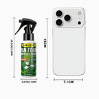 Fan Cleaning Spray Kit with Cleaning Towel 1.69oz – Deep Cleans Blades, Grilles & Motors, Removes Dust, Oil & Grime, Universal for Table, Floor, Ceiling & Tower Fans