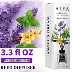 Reed Diffuser Set with Reed Sticks 14 Scents 3.3oz Flameless Home Fragrance for Bedroom Bathroom Office Living Room 1 or 2 Pack Mango Sandalwood Ocean Gardenia