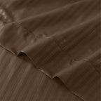 Luxury Striped Bed Sheet Set 3 or 4 Pcs – Hotel-Quality Deep Pocket 16", Extra Soft Breathable Cooling Sheets, Wrinkle & Fade Resistant, Twin Twin XL Full Queen King Cal King, 11 Colors