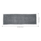 Plush Fleece Sofa Cover Non-Slip Machine Washable Thick Warm Slipcover Seat Cushion Mat for Armchair Couch Swing Bench 1 2 3 4 Seater Living Room Bedroom Office Coffee Grey White