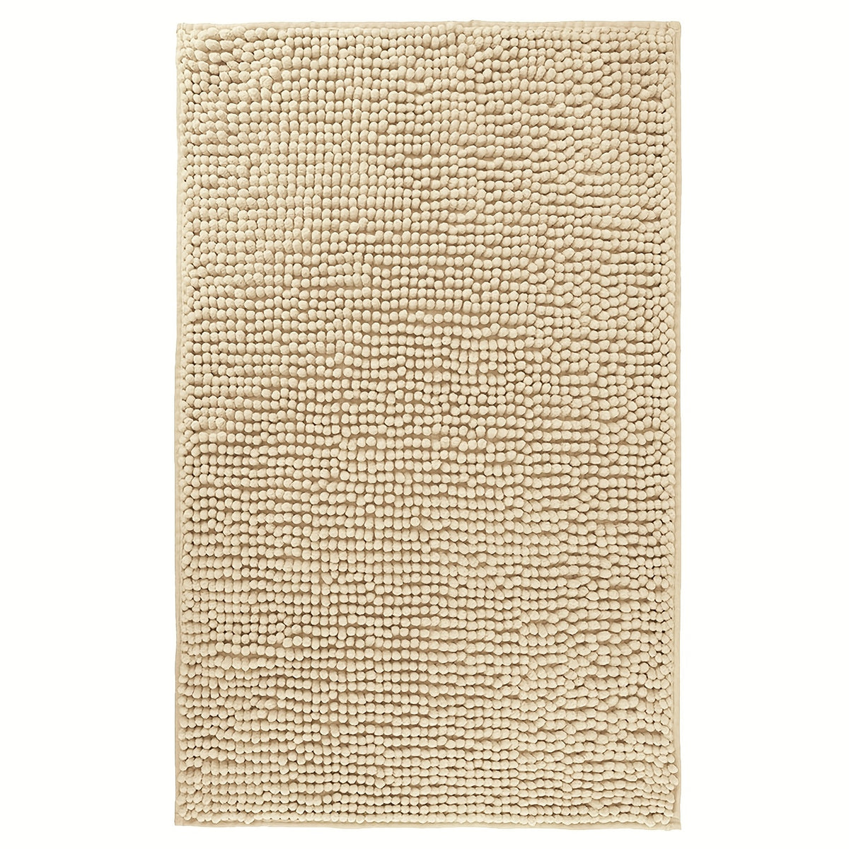 Chenille Bathroom Rug Extra Soft Absorbent Bath Mats for Bathroom Floor – Non-Slip, Water Absorbent, Machine Washable Bath Mat