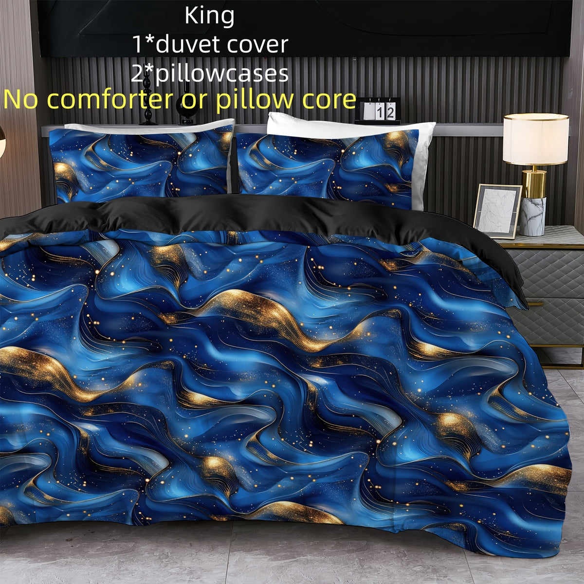 Floral Botanical Duvet Cover Set Reversible Ultra-Soft Microfiber with Pillowcases Twin Full Queen King 3 Colors