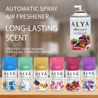 Automatic Spray Air Freshener Refill 8.45 oz 6 Scents 1-Pack and 4-Pack Odor Fighting for Home Bathroom Closet Car Office Fabric Lavender Magnolia Ocean Vanilla
